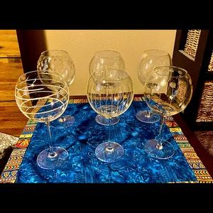 Hotel Collection wine glasses. Set of 6